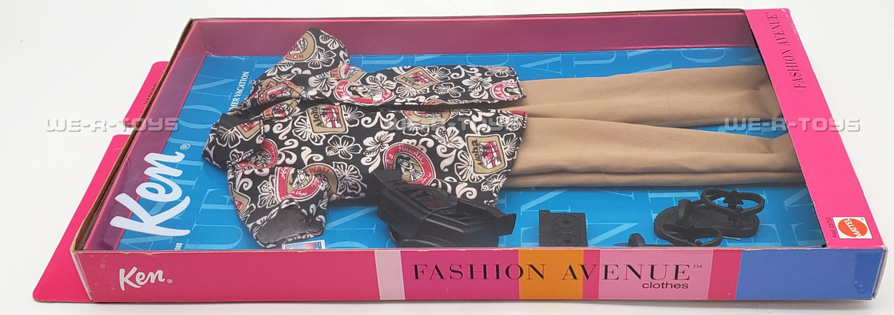 Barbie Ken Fashion Avenue Summer Vacation Clothes 1999 Mattel