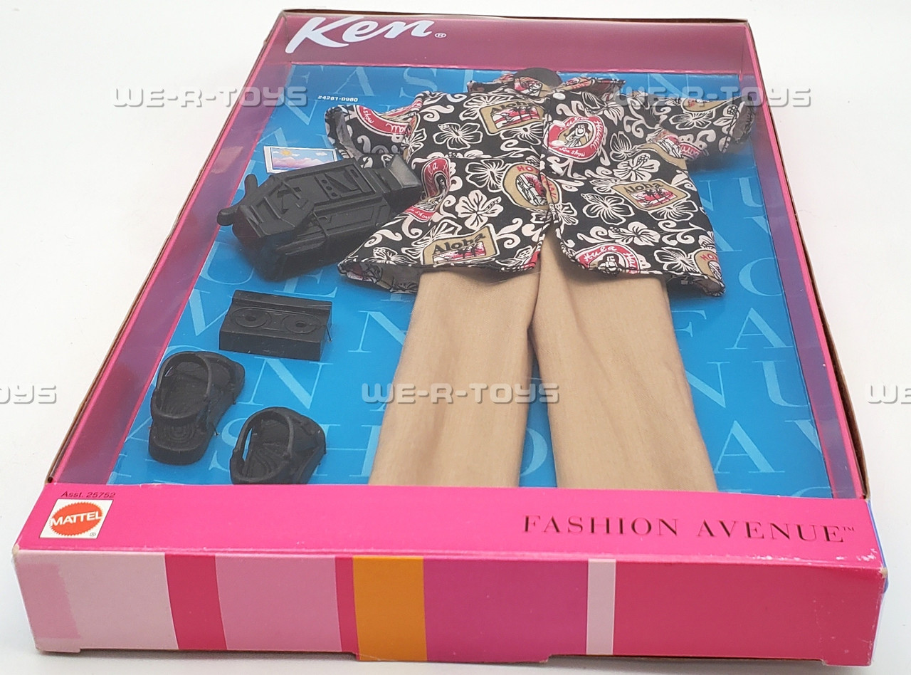 Barbie Ken Fashion Avenue Summer Vacation Clothes 1999 Mattel