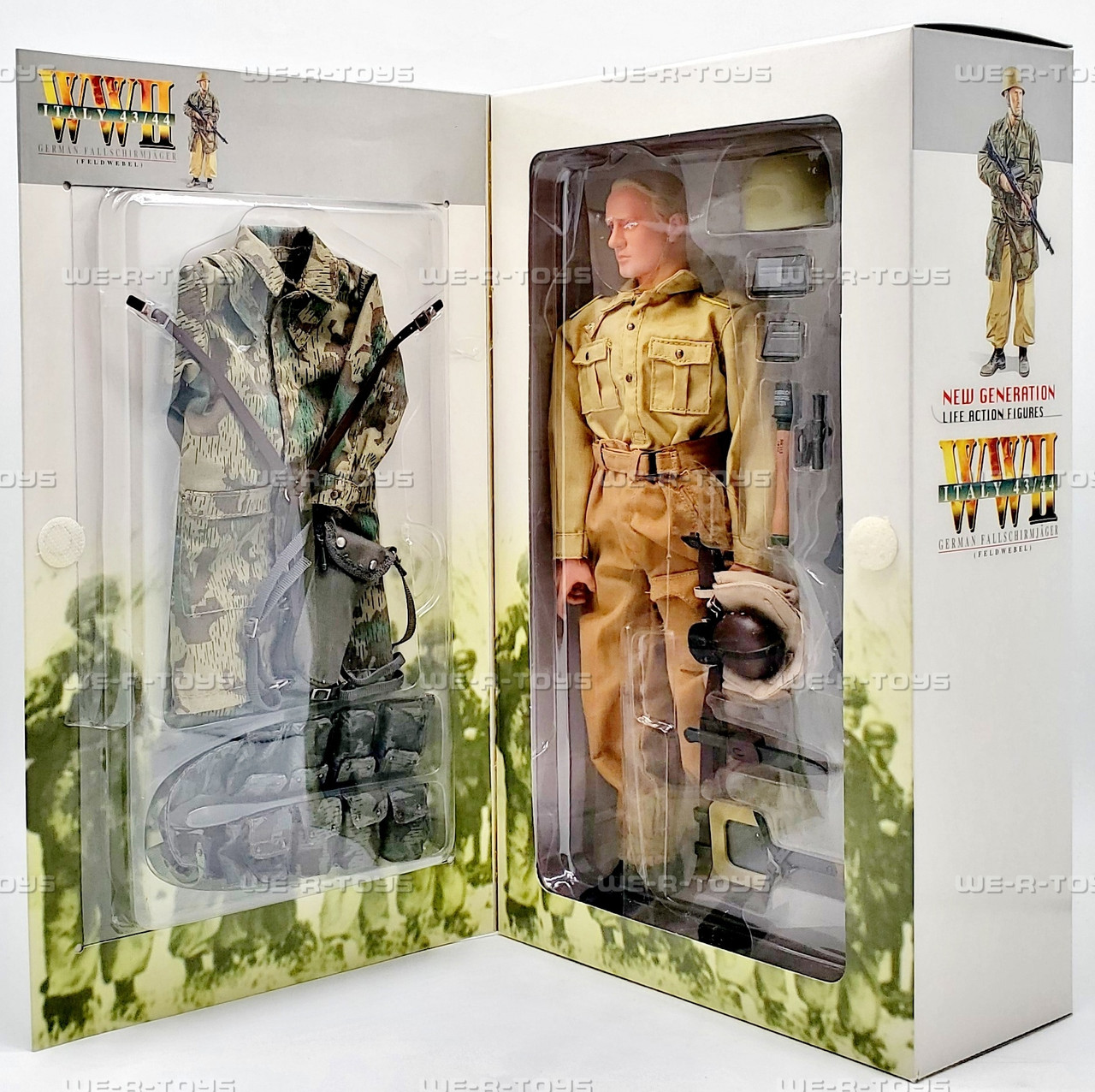 DRAGON WWII イタリア Krieger フィギュア 未開封品 Dragon WWII Italy 43/44 Fallschirmjager Krieger Action Figure 2001