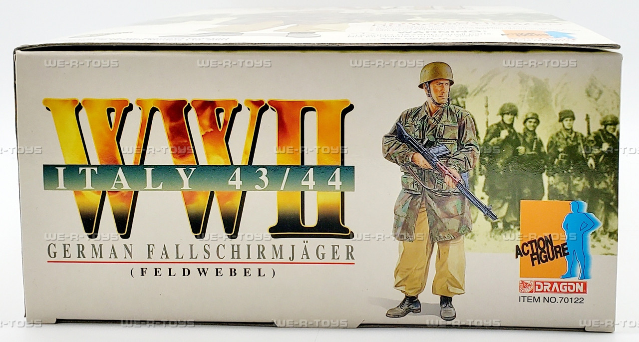 Dragon WWII Italy 43/44 Fallschirmjager Krieger Action Figure 2001