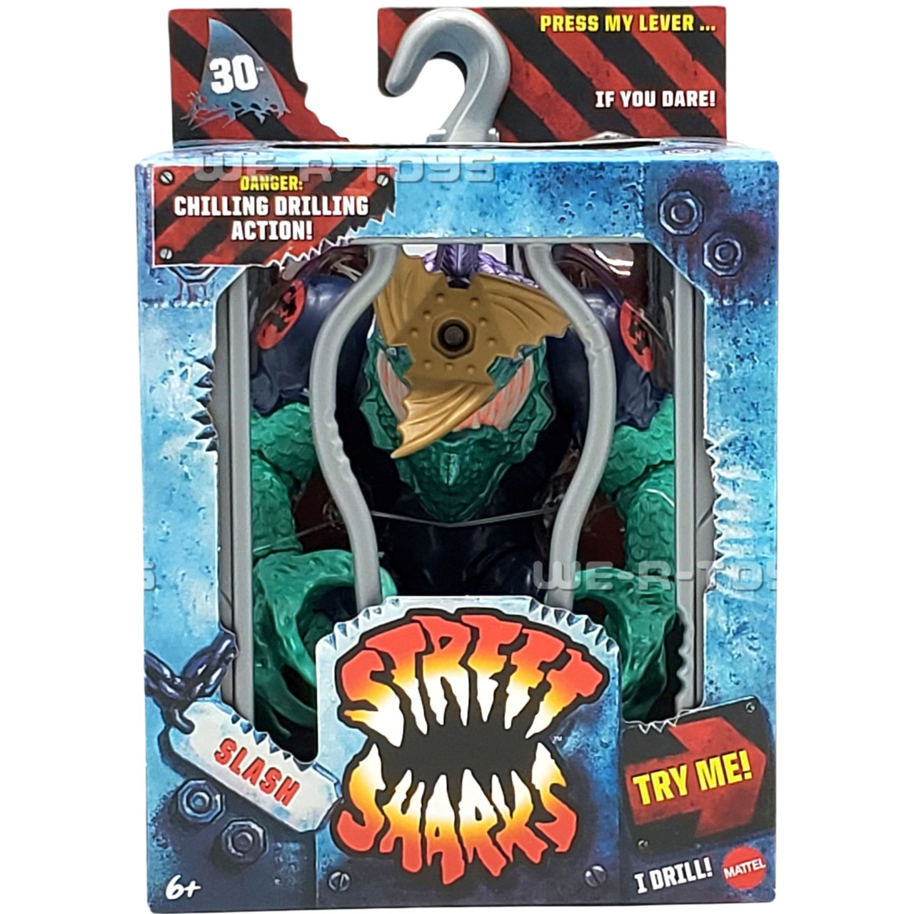 Street Sharks 30th Anniversary Slash Action Figure Mattel
