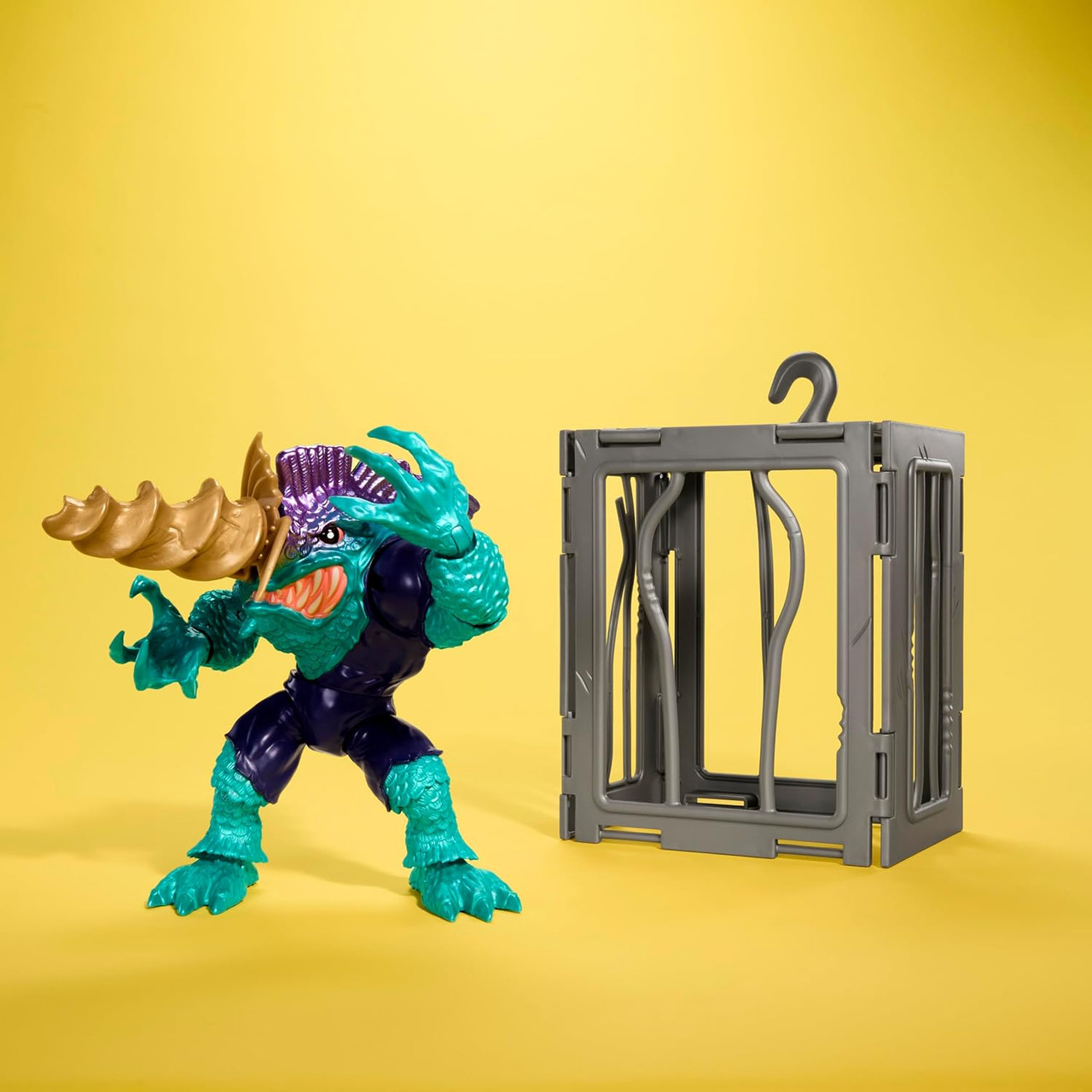 【新品未開封】 Street Sharks Slash Street Sharks Slash Action Figure Toy, Half-Man Villain, 6