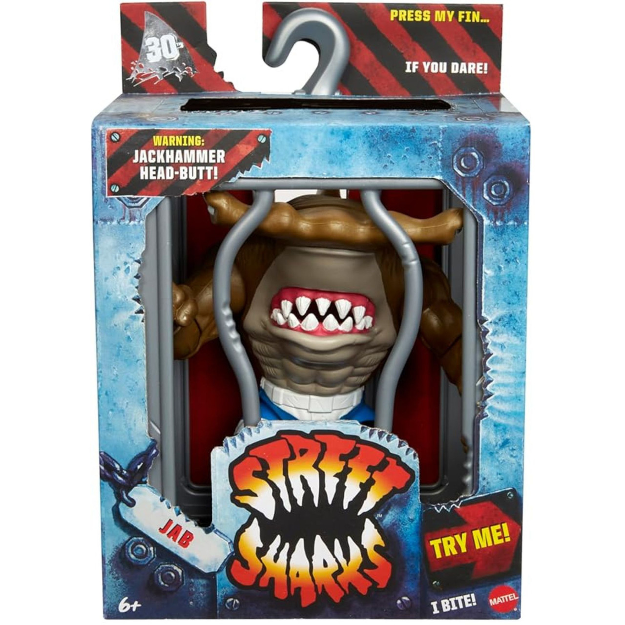 Street Sharks 30th Anniversary Jab Action Figure Mattel 2024