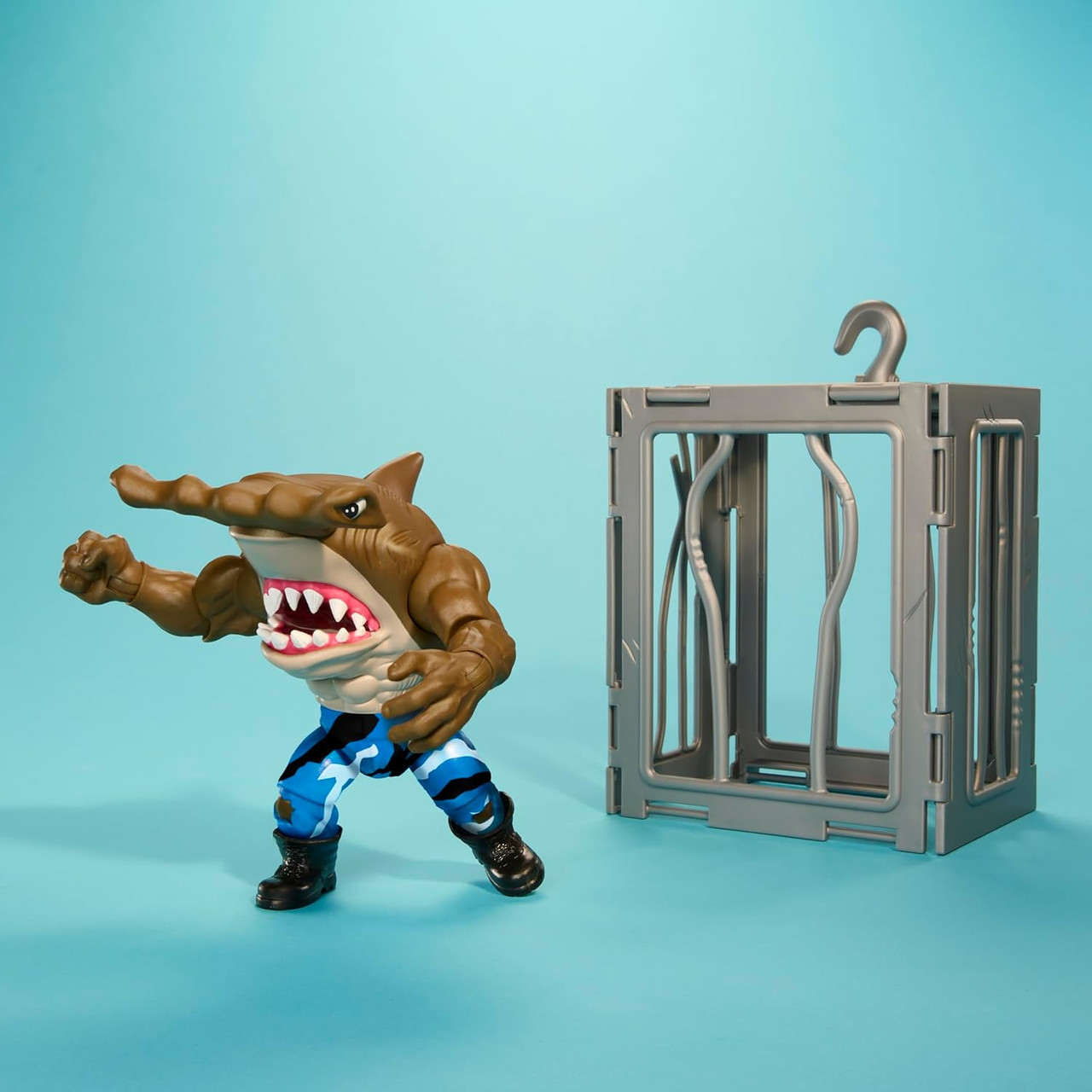 【新品未開封】 Street Sharks JAB Street Sharks 30th Anniversary 6 Inch Action Figure - Jab