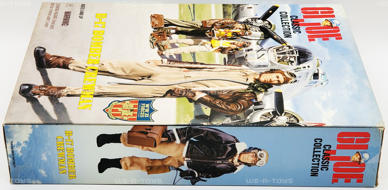 G.I. Joe B-17 Bomber Crewman フィギュア Amazon.com: GI Joe Classic Collection WWII Forces B-17