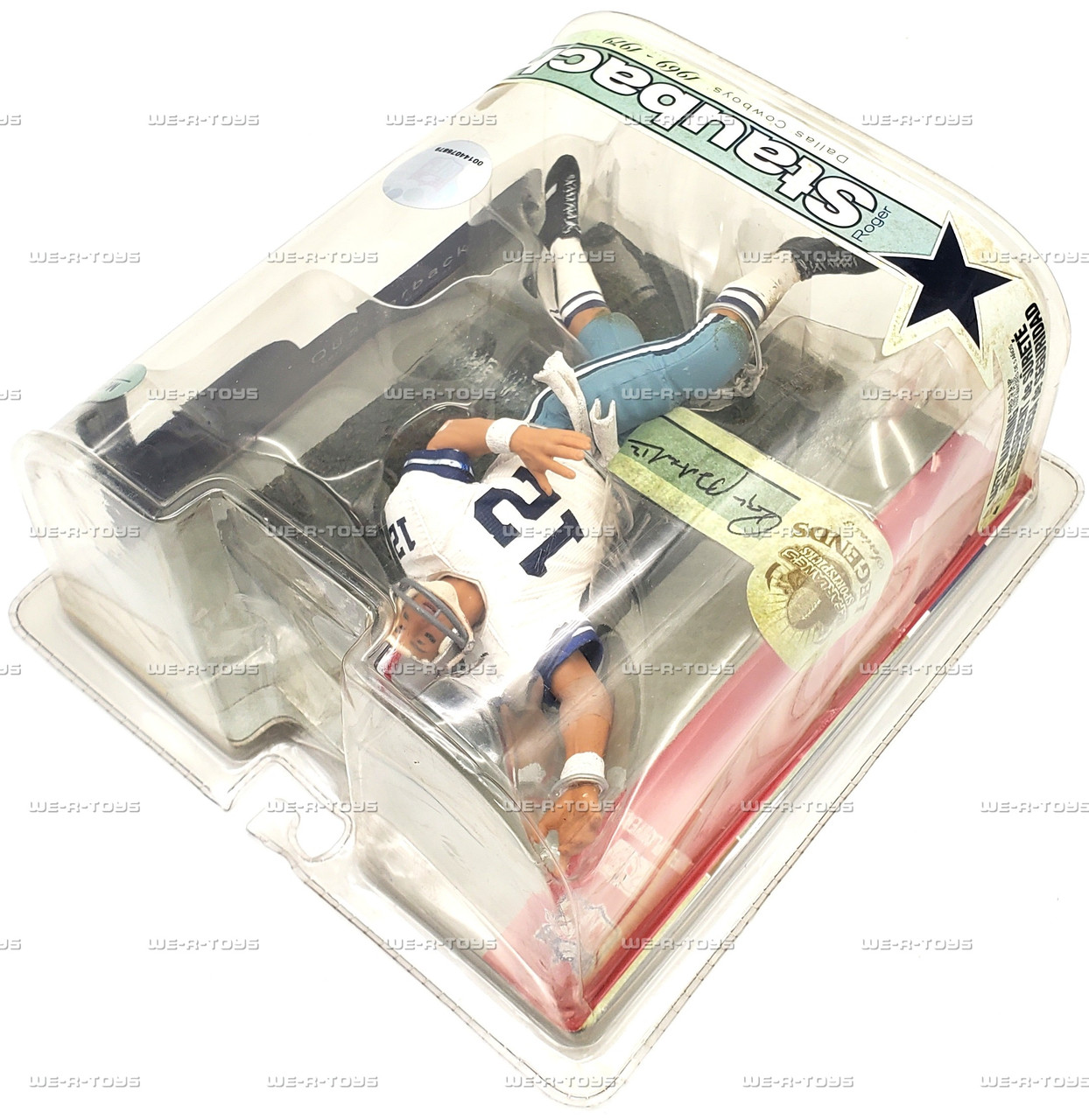 NFL Roger Staubach Dallas Cowboys Legends Series 3 Figure