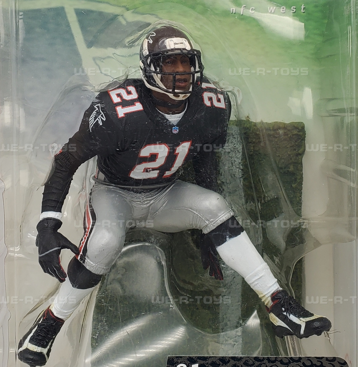 NFL Deion Sanders Atlanta Falcons Cornerback #21 Exclusive