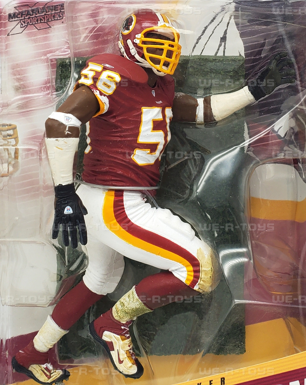NFL Redskins LaVAR Arrington Series 12 Figure Players Inc