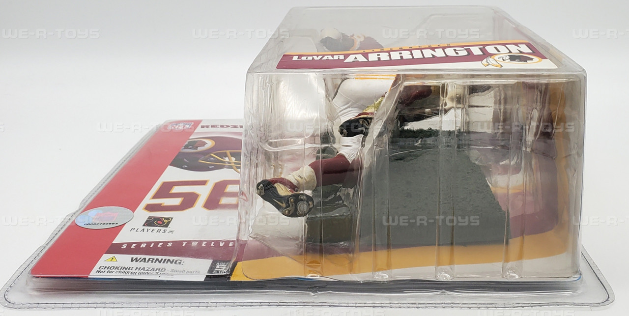 NFL Redskins LaVAR Arrington Series 12 Figure Players Inc