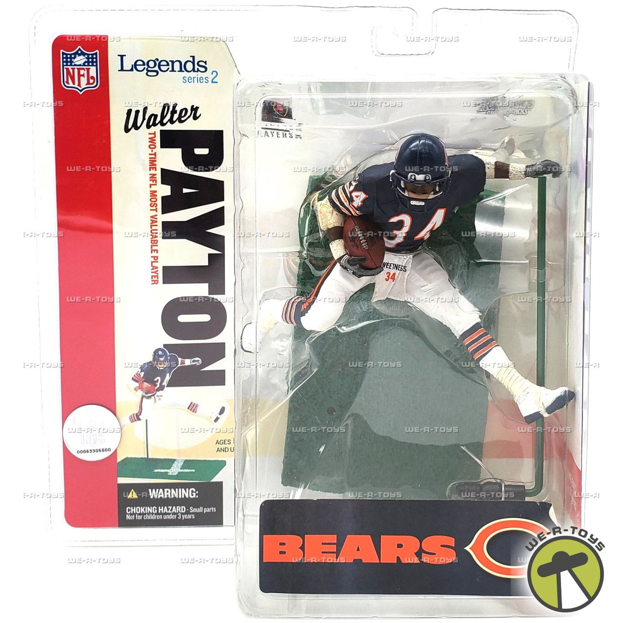 【未開封】NFL Walter Payton Legends フィギュア McFarlane Toys NFL Chicago Bears Sports Picks Football Legends