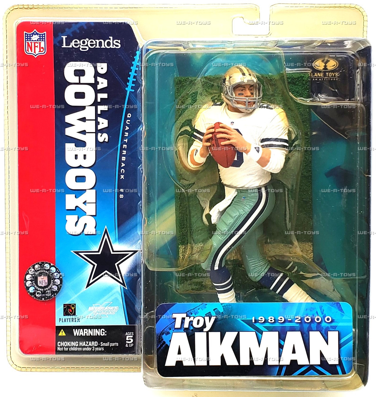 NFL Legends Troy Aikman Dallas Cowboys Action Figure 2005