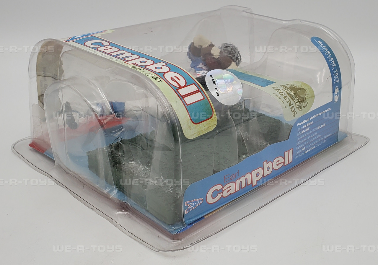 NFL Earl Campbell Houston Oilers Figure Legends Series 3 McFarlane