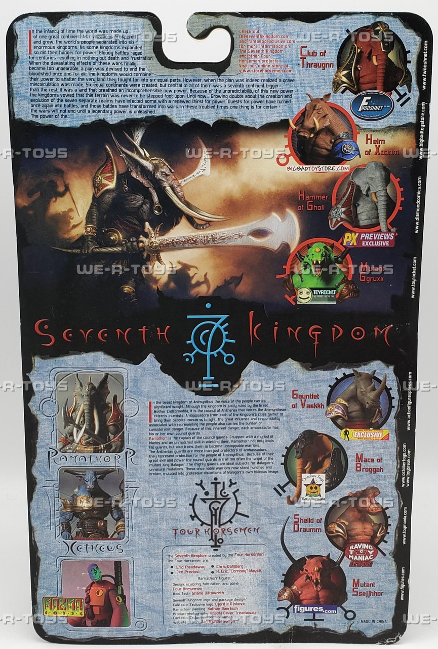 Seventh Kingdom Ramathorr Action Figure Fantastic Exclusive