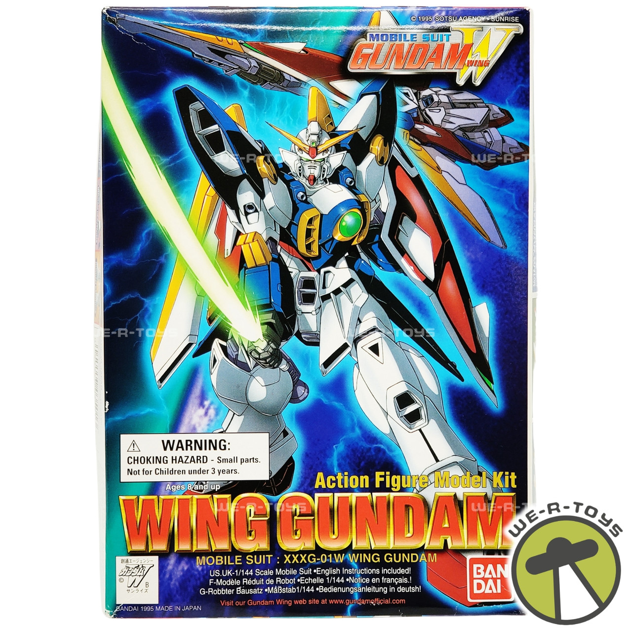 Mobile Suit XXXG-01W Wing Gundam Action Figure Model Kit 1995 No