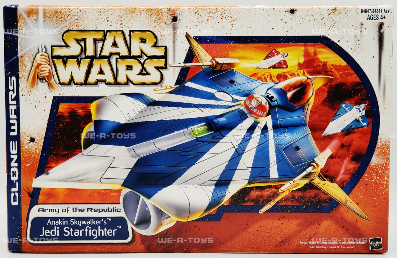 Star Wars The Clone Wars Anakin Skywalker's Delta Modified Jedi