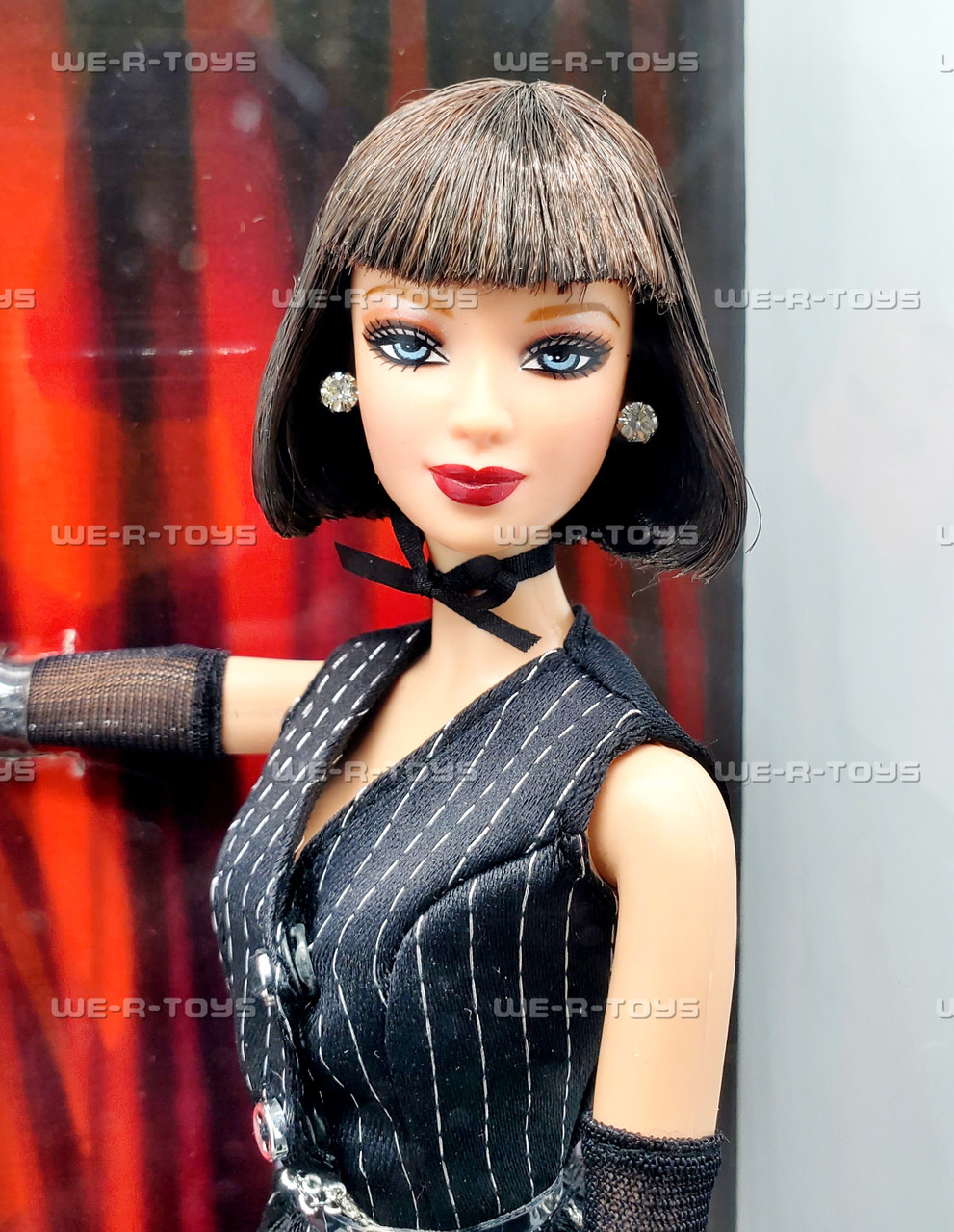 Jazz Baby Cabaret Dancer Barbie Doll Brunette with Pivotal