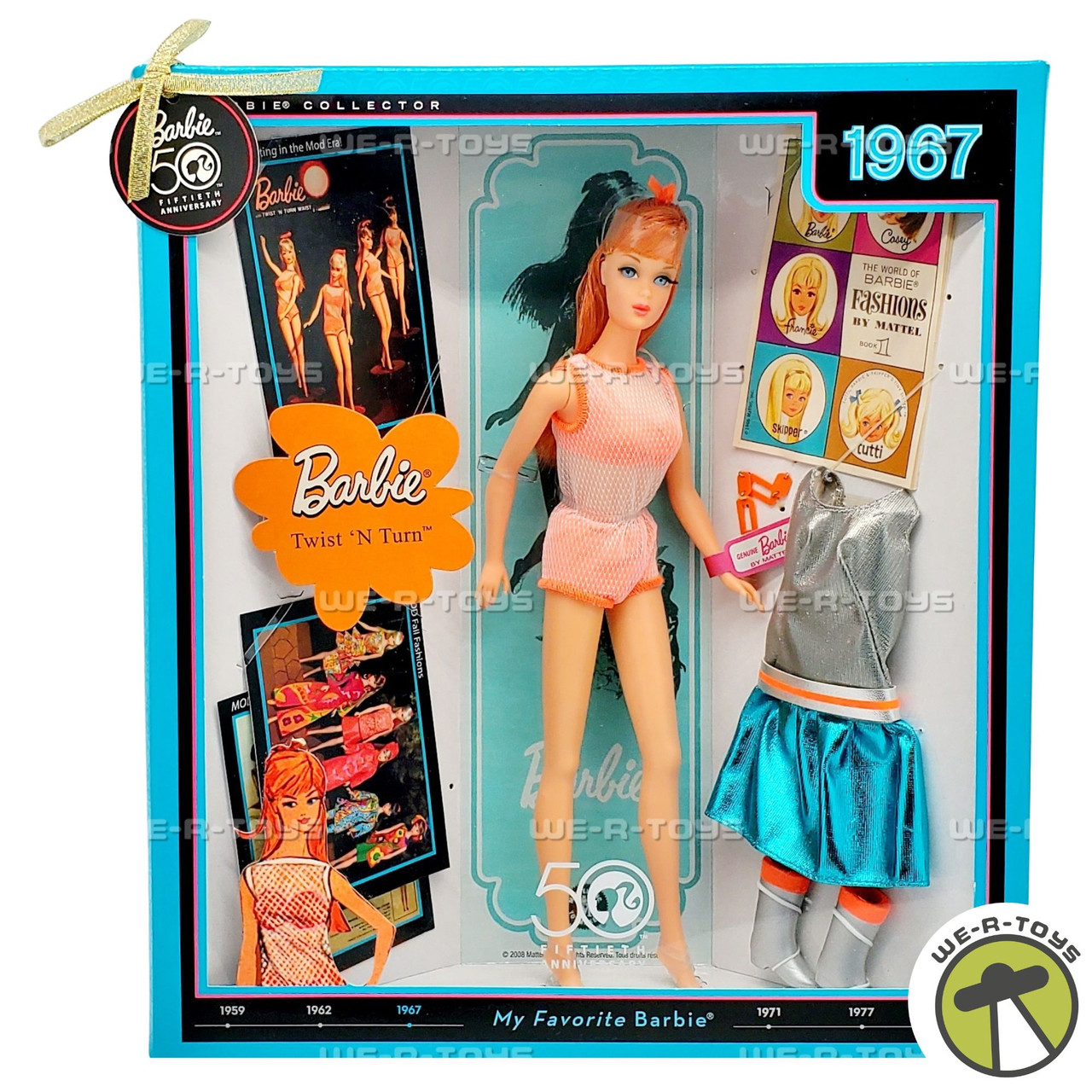 Barbie 50th Anniversary My Favorite Time Capsule Twist N' Turn