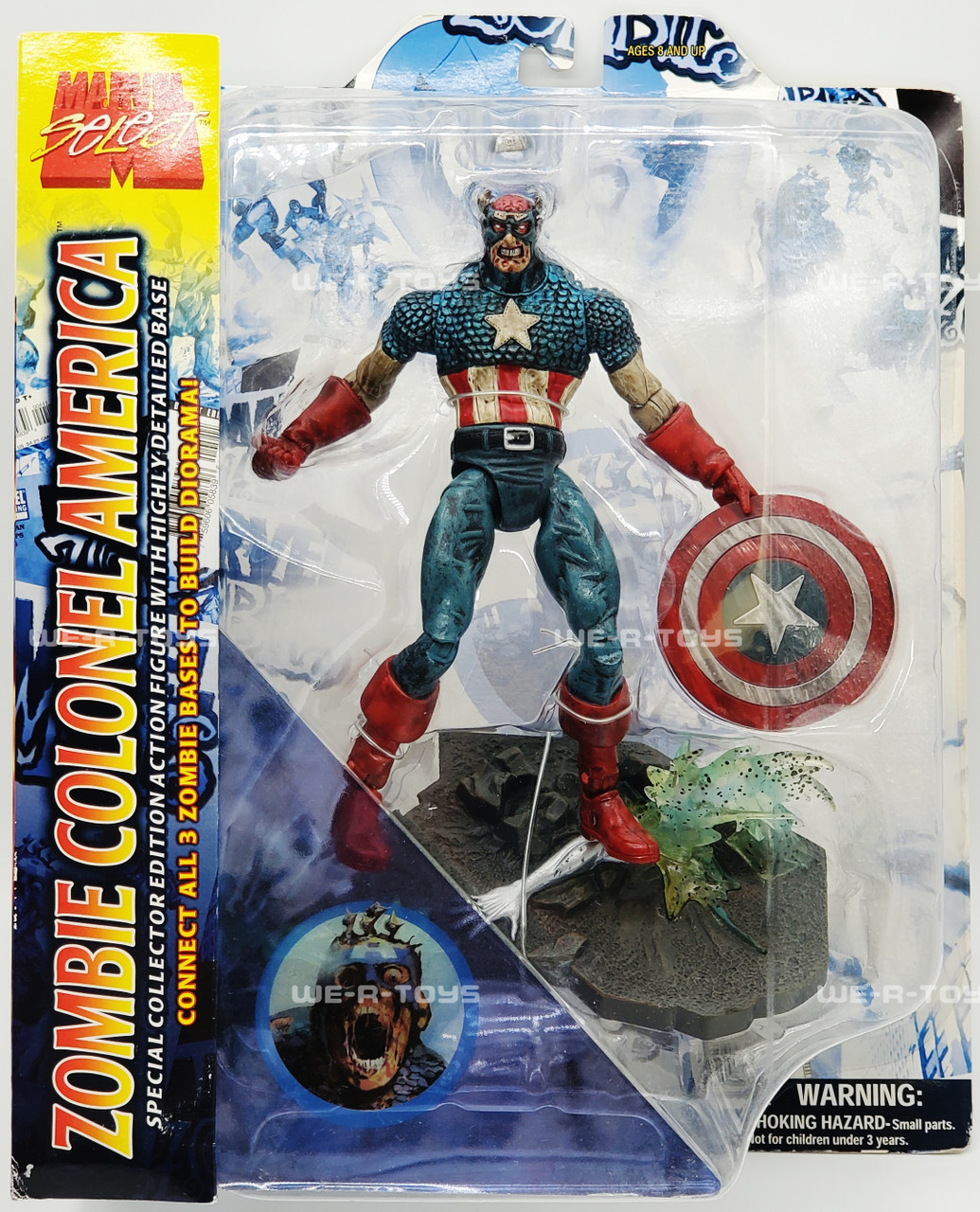 Marvel Select Zombie Colonel America (Captain America) Action