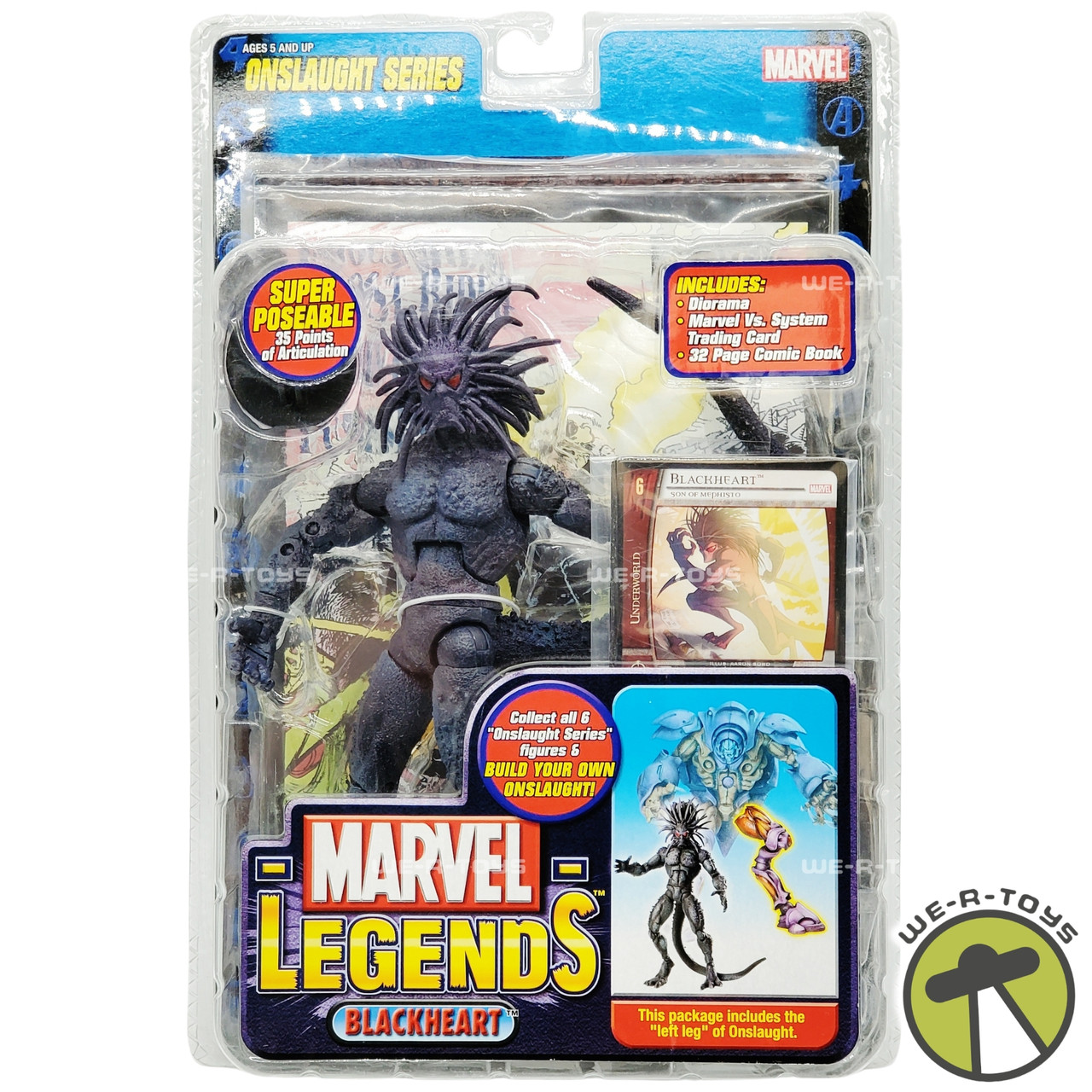 Marvel Legends Onslaught Series Blackheart Action Figure