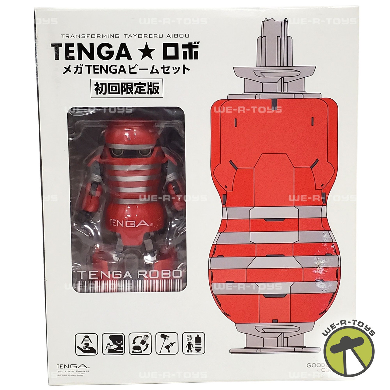 TENGA ROBO フィギュア レッド TENGA公式があのデザインそのままの変形ロボを開発、勇気