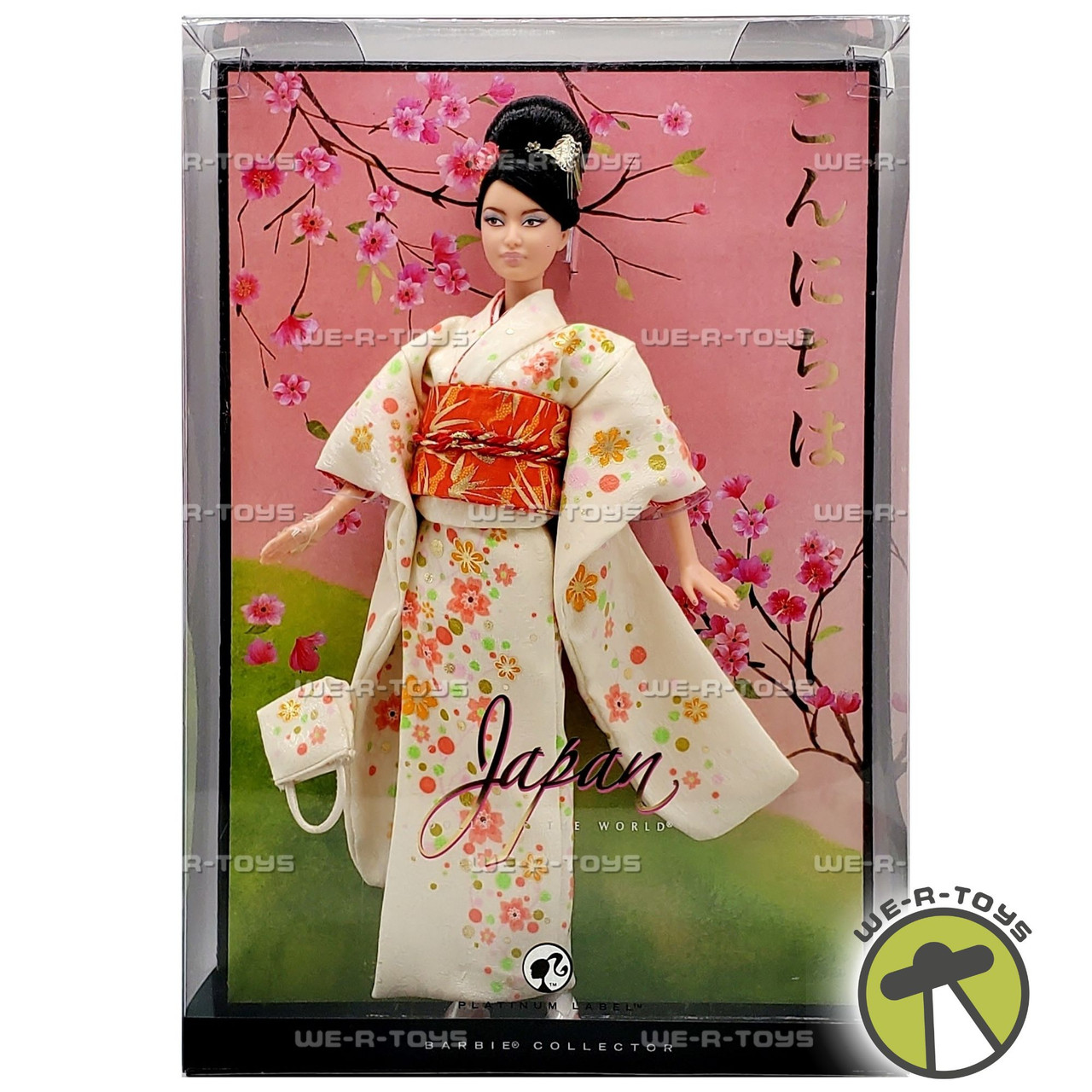 Barbieクリアシール　バラ売り Barbie Dolls of the World Japan Platinum Label Doll 2007