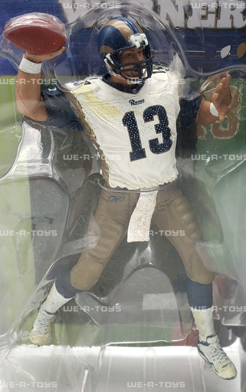 NFL Kurt Warner St. Louis Rams Action Figure 2001 McFarlane Toys