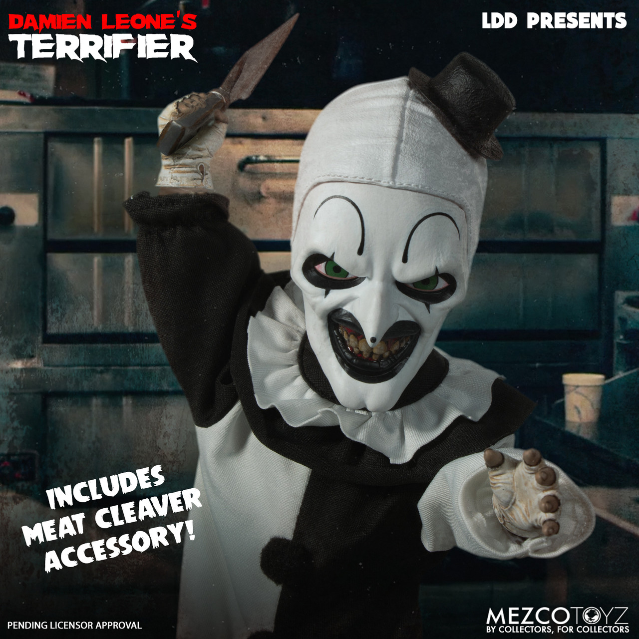 Terrifier LDD Art the Clown Figure 2024 Mezco Toys - We-R-Toys