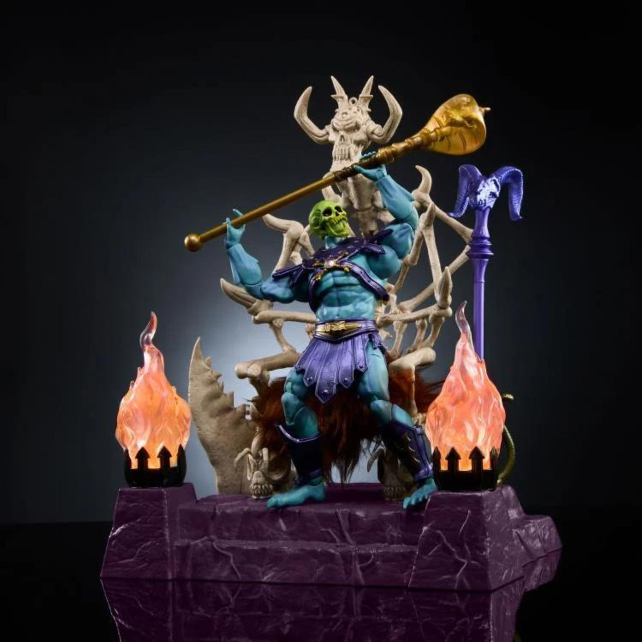 MOTU Masterverse Skeletor and Havoc Throne Action Figure 2024