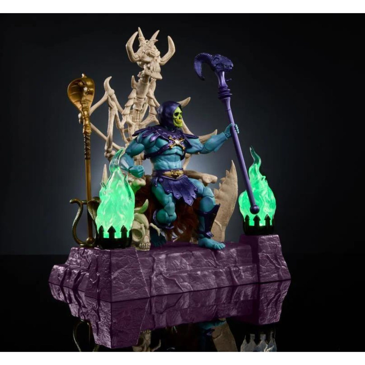 MOTU Masterverse Skeletor and Havoc Throne Action Figure 2024