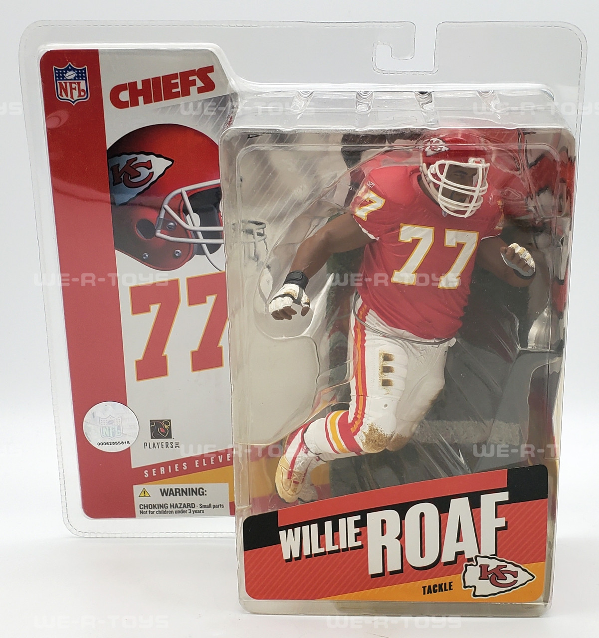 NFL Series 11 Kansas City Chiefs Willie Roaf Action Figure