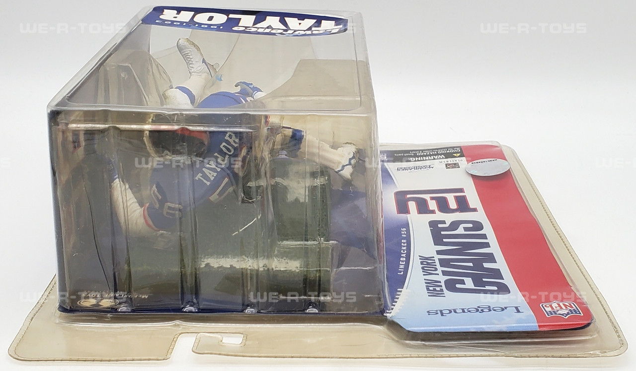 NFL Legends NY Giants Lawrence Taylor Action Figure 2005 McFarlane