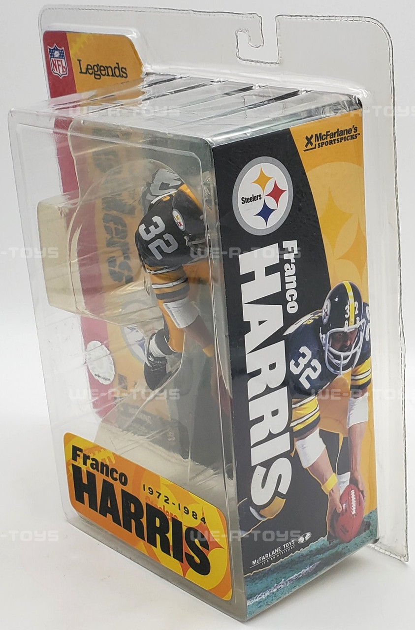 【未開封】NFL Franco Harris フィギュア NFL Legends Pittsburgh Steelers Franco Harris Action Figure