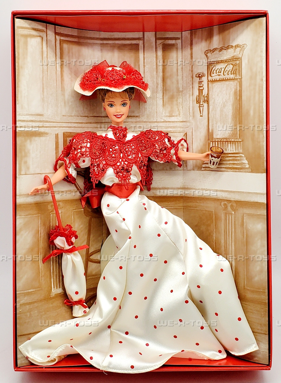 Barbie Coca Cola Soda Fountain Sweetheart Doll 1996 Mattel 15762