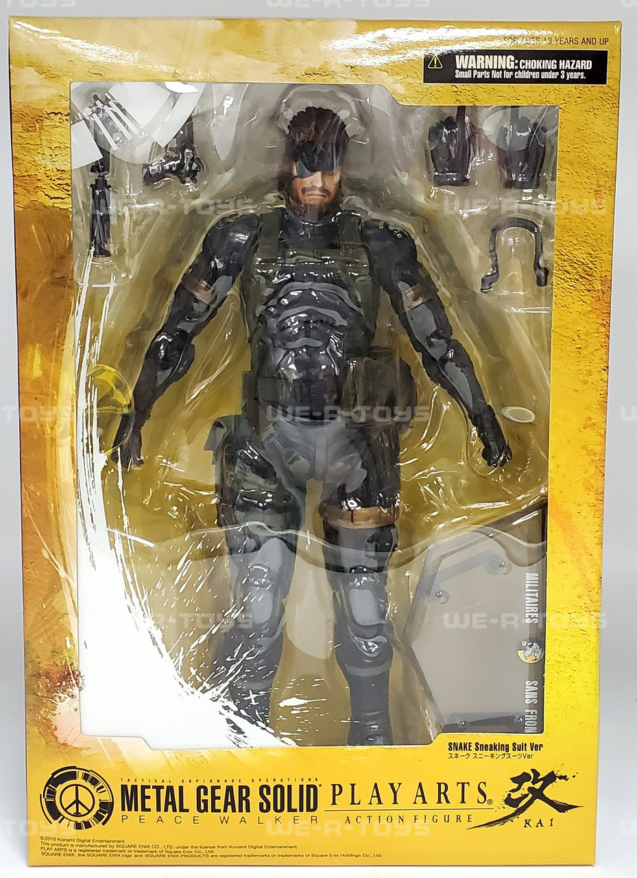 Metal Gear Solid Peace Walker Play Arts Snake Sneaking Suit Action