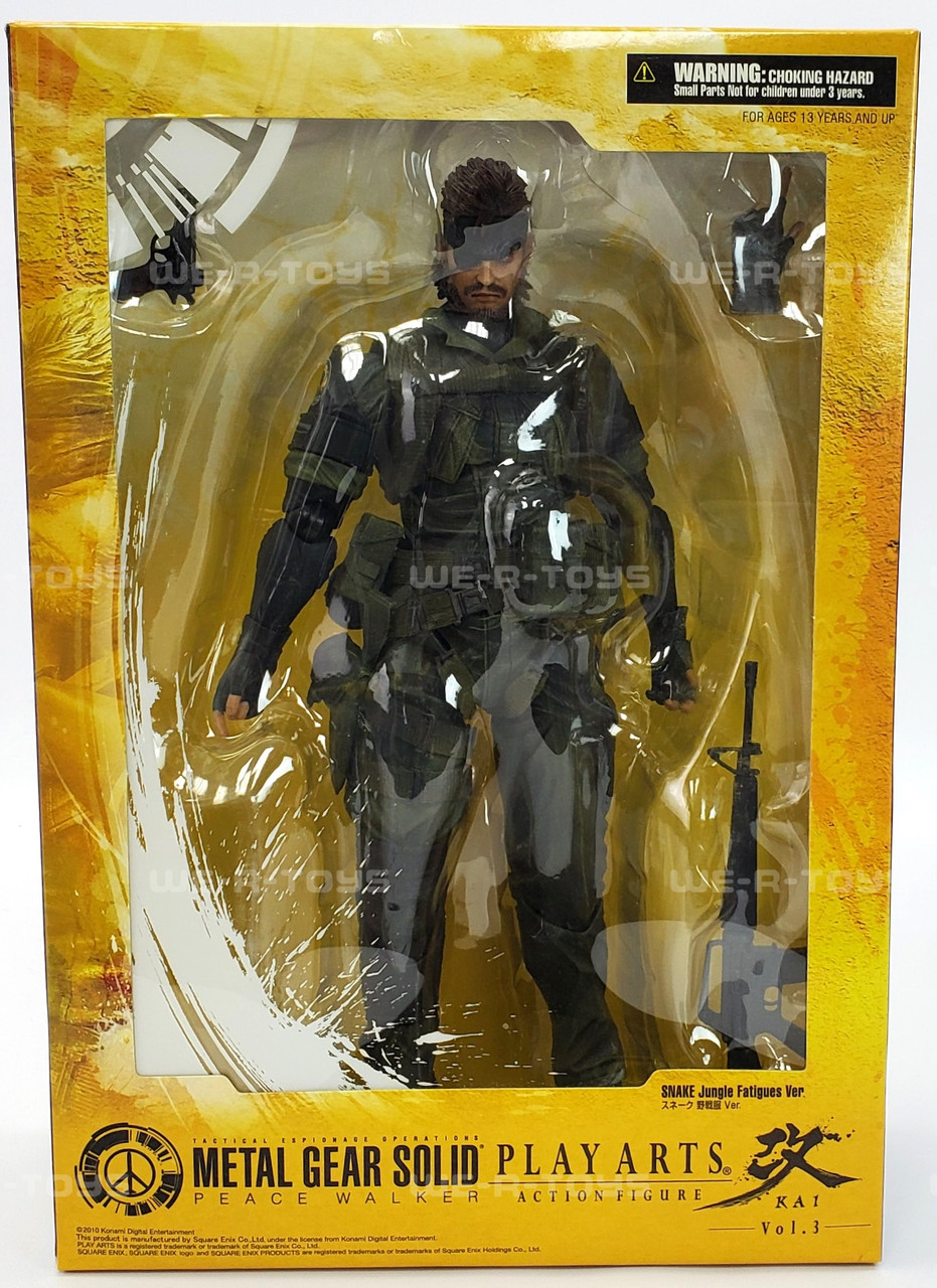 ミリタリー L GEAR SOLID SNAKE Jungle Ver. Metal Gear Solid Peace Walker Snake Jungle Fatigues Play