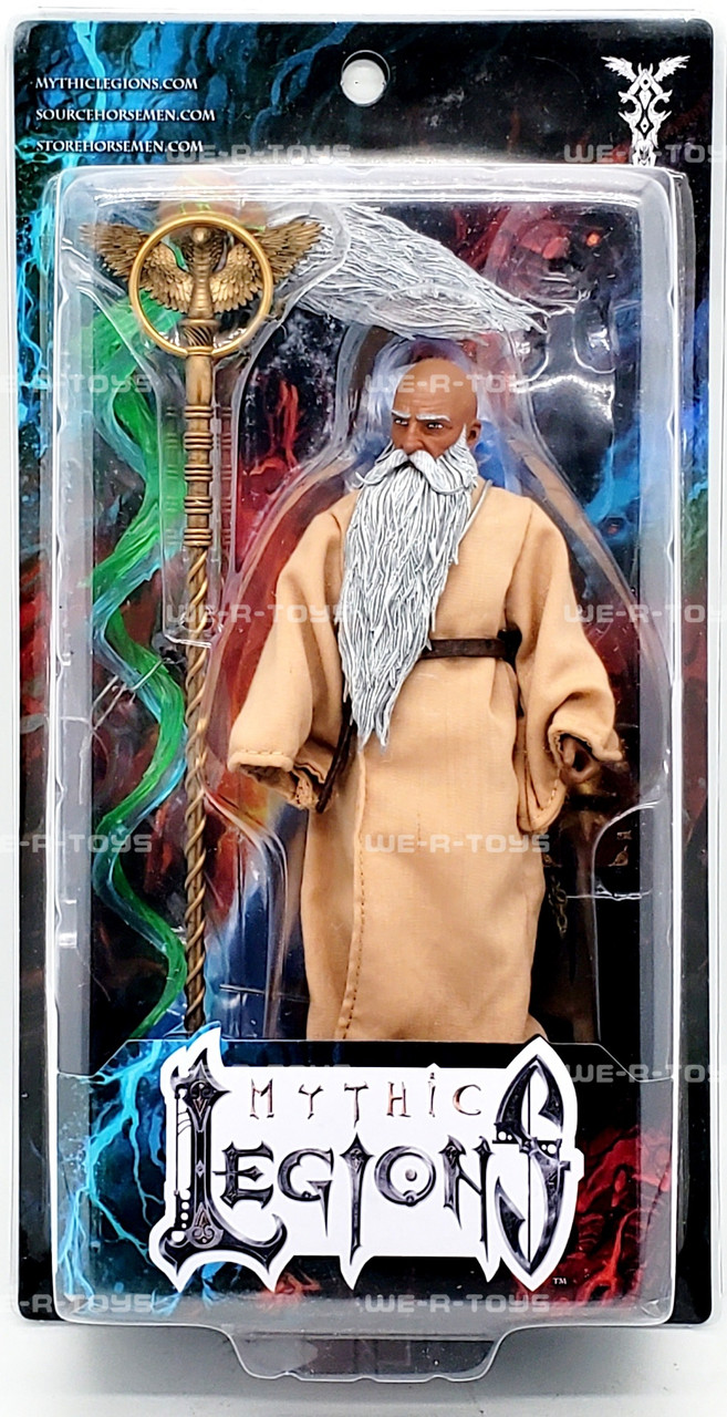Mythic Legions Samir Scrollwarder Wizard Figure Poxxus Wave 2023