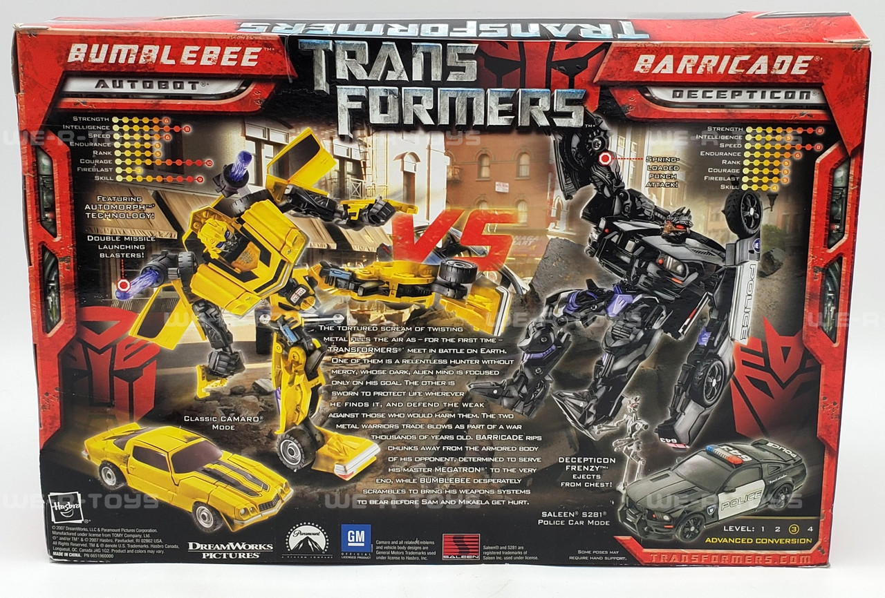 トランスフォーマー ムービー 2007 ボックス バンブルビー VS