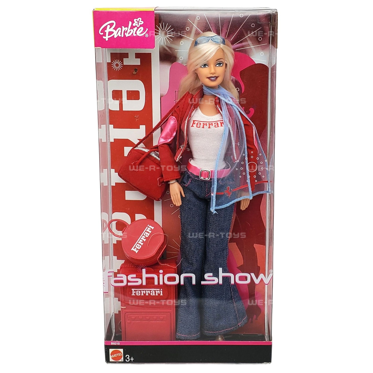 Barbie Fashion Show Ferrari Doll 2004 Mattel B9210 NRFB - We-R-Toys