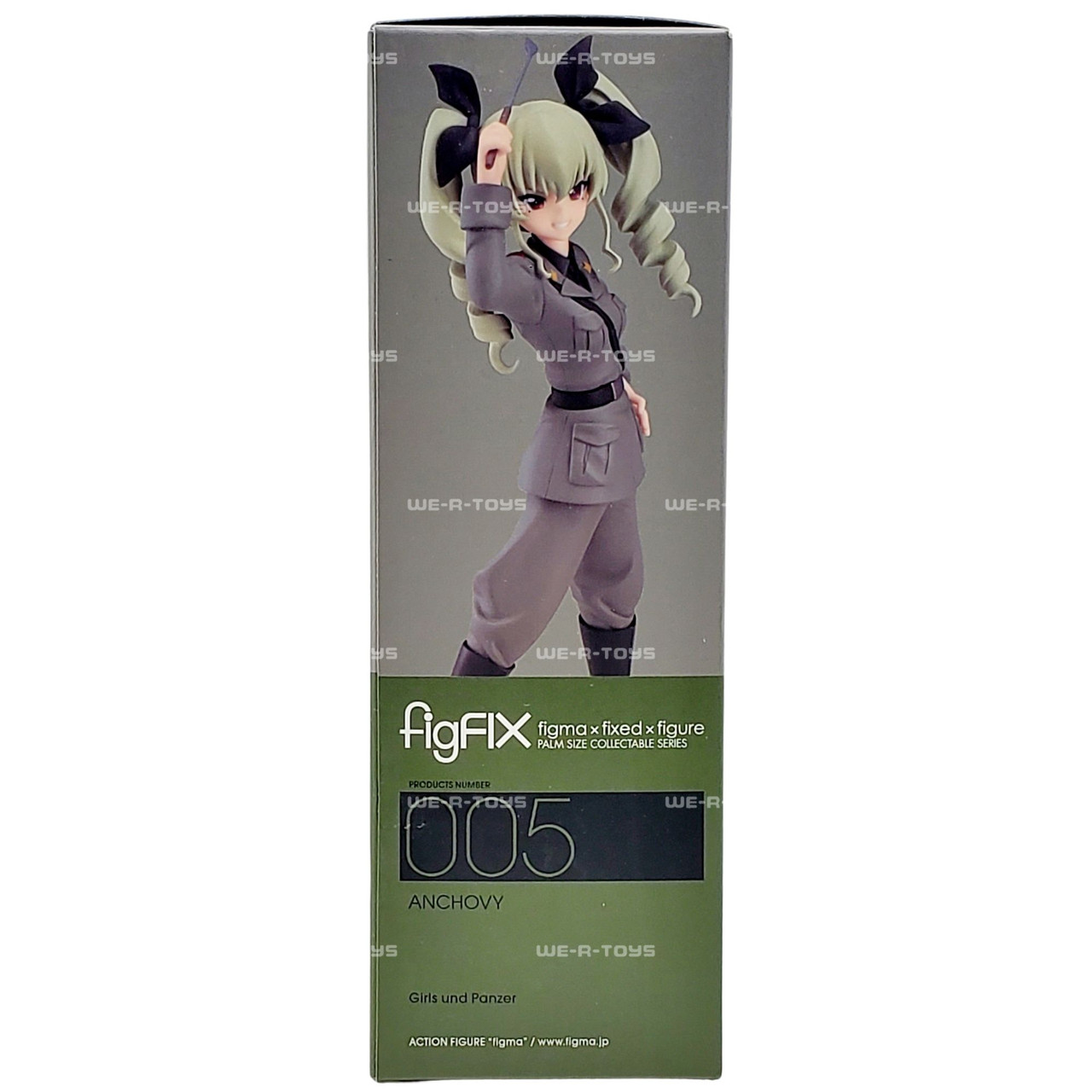 Max Factory - figFIX-005 アンチョビ ガールズ&amp;パンツァー 完成品 フィギュア マックスファクトリー figFIX ガールズ＆パンツァー アンチョビ 完成品フィギュア