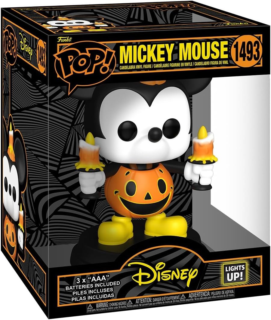 SF・ファンタジー・ホラー Mickey Mouse Edition Sofubi LittleMickey Funko Pop DLX 1493 Disney Mickey Mouse Candelabra Vinyl Figure
