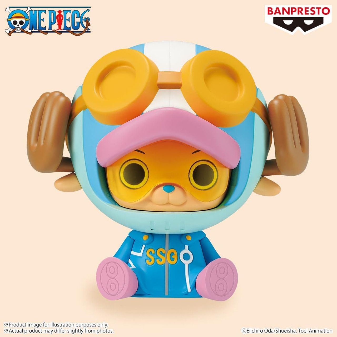 One Piece Sofvimates Chopper Egghead Action Figure Bandai