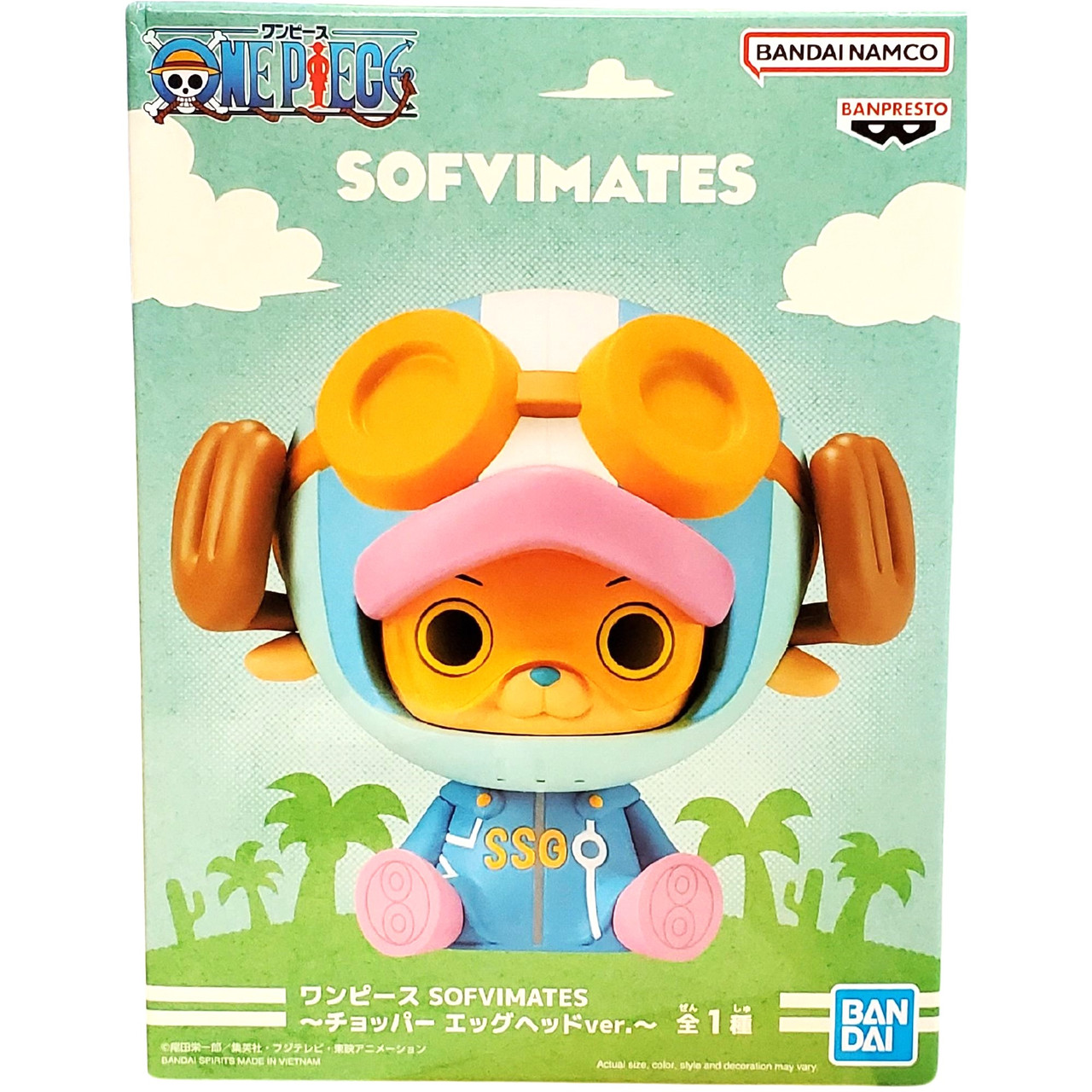 One Piece Sofvimates Chopper Egghead Action Figure Bandai