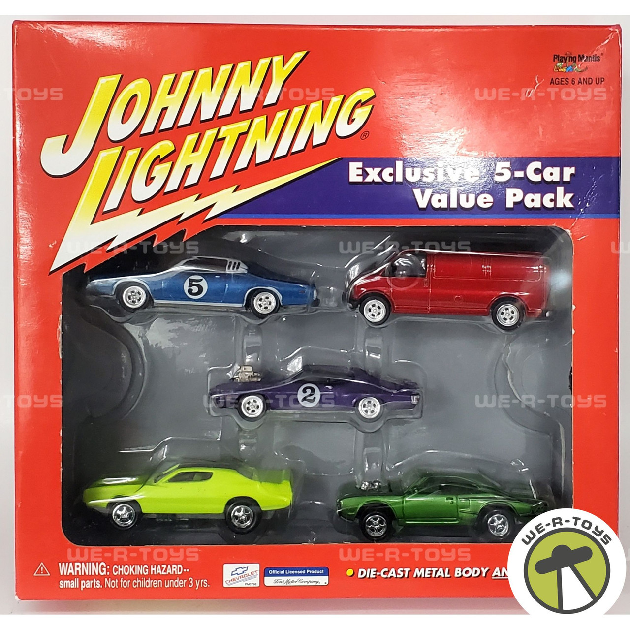 Johnny Lightning Exclusive 5-Car Value Pack 2000 Playing Mantis