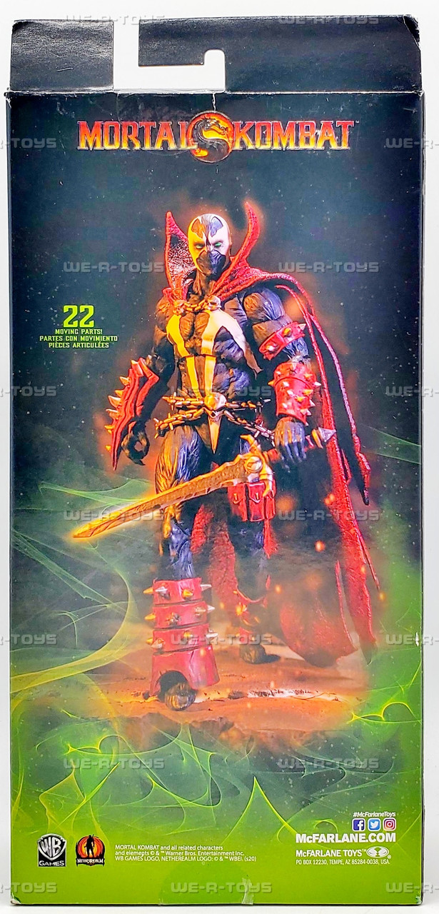Mortal Kombat Spawn フィギュア Amazon.com: McFarlane Toys Mortal Kombat Spawn Bloody