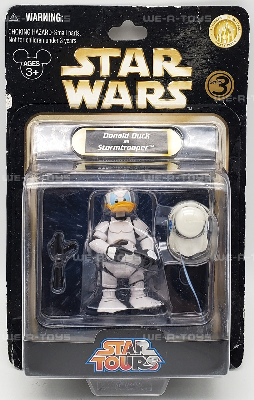 Star Wars Star Tours Series 3 Donald Duck as Stormtrooper Figure