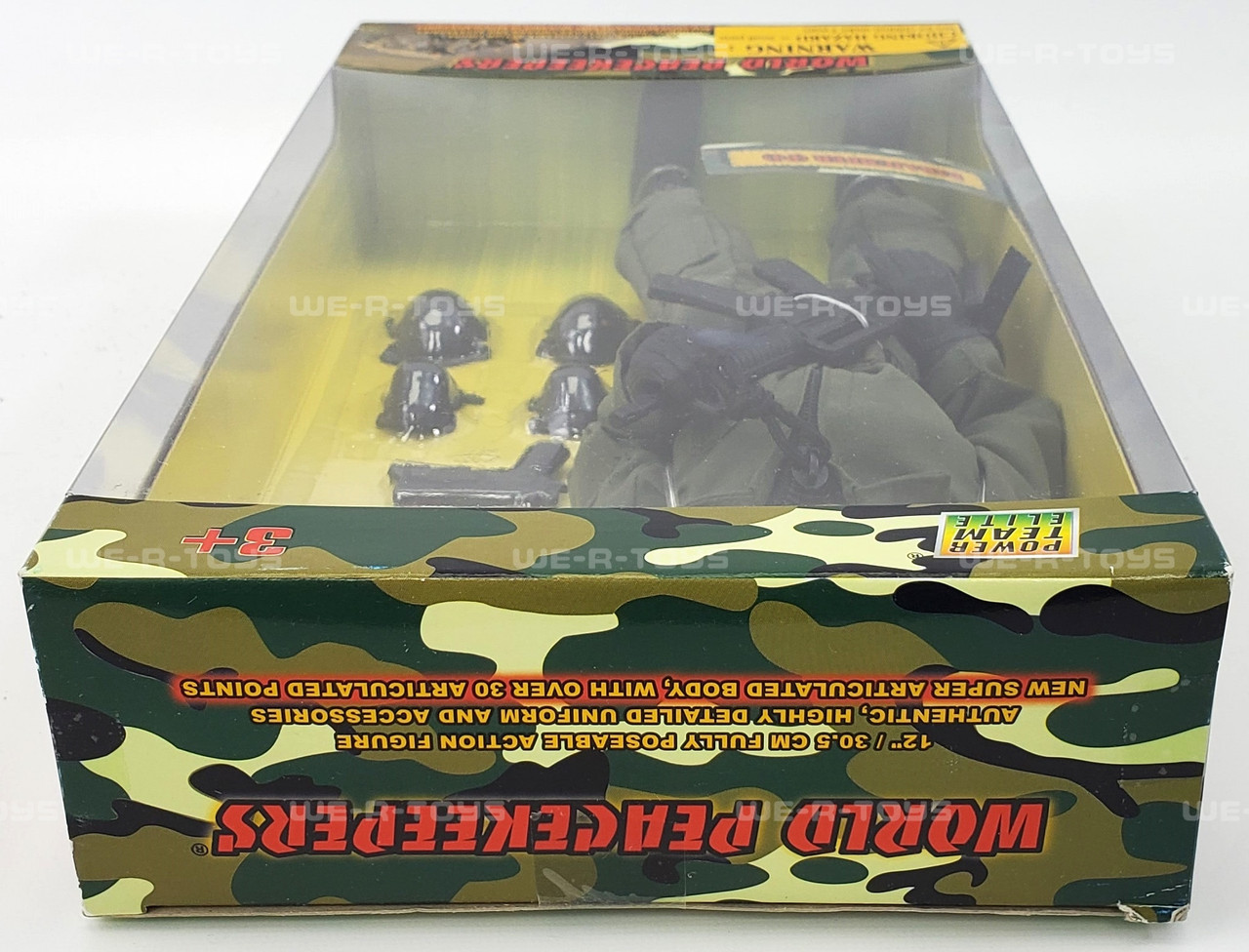 激レア　Peacekeeper Power Team ミリタリー　ジープ NEW NIB POWER TEAM ELITE WORLD PEACEKEEPERS M&C TOY DESERT