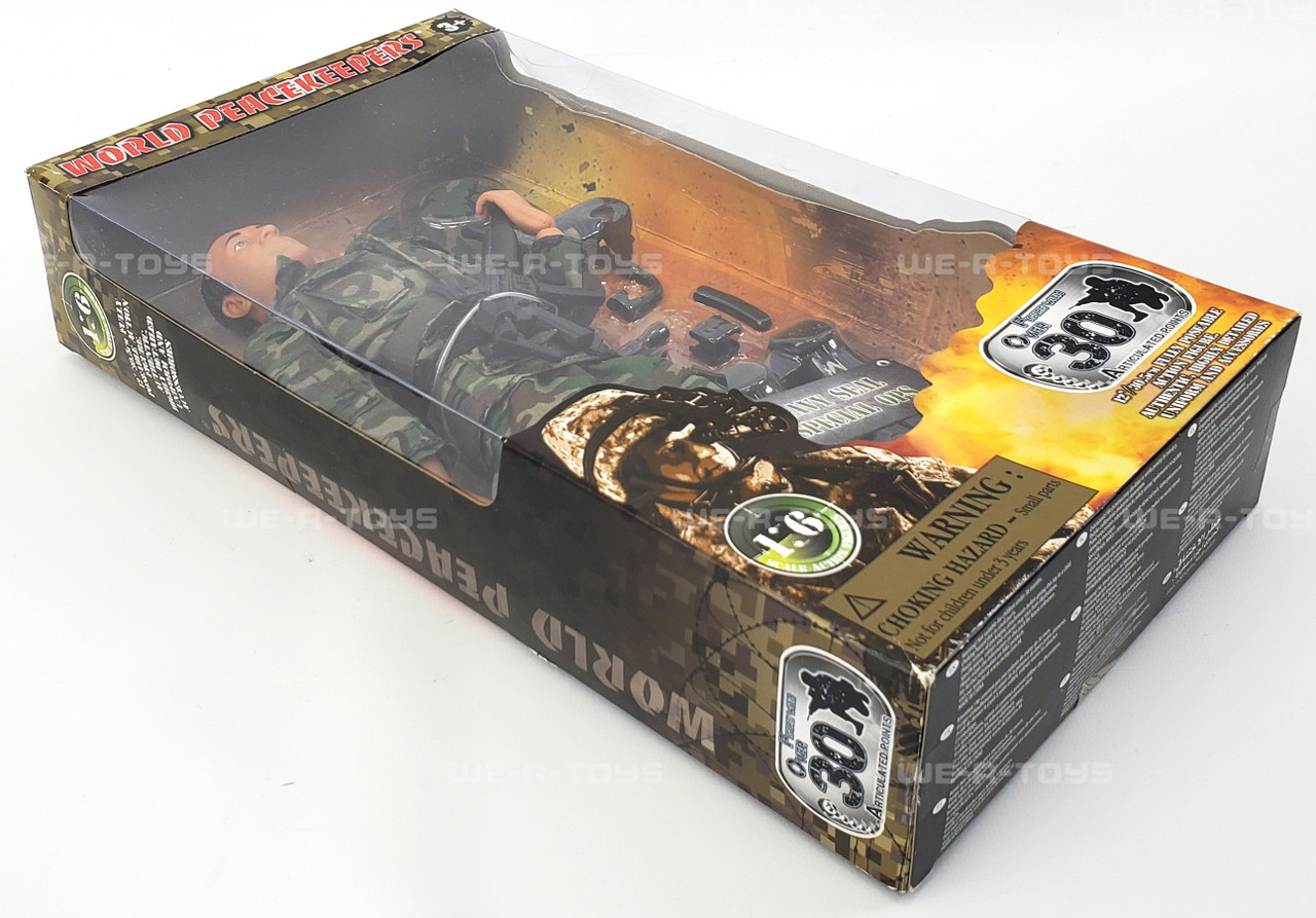 World Peacekeepers Navy Seal Special Ops Figure 1979 M&C Toy