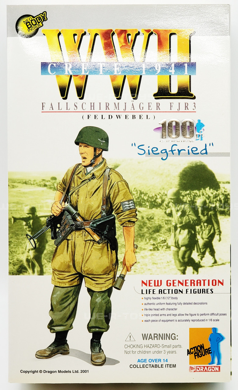 Dragon WWII Crete 1941 Feldwebel Siegfried 12
