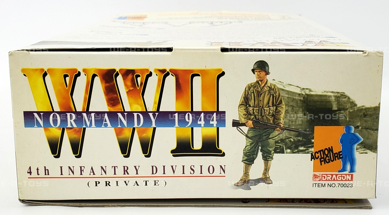 Dragon WWII Normandy 1944 4th Infantry Division Private 