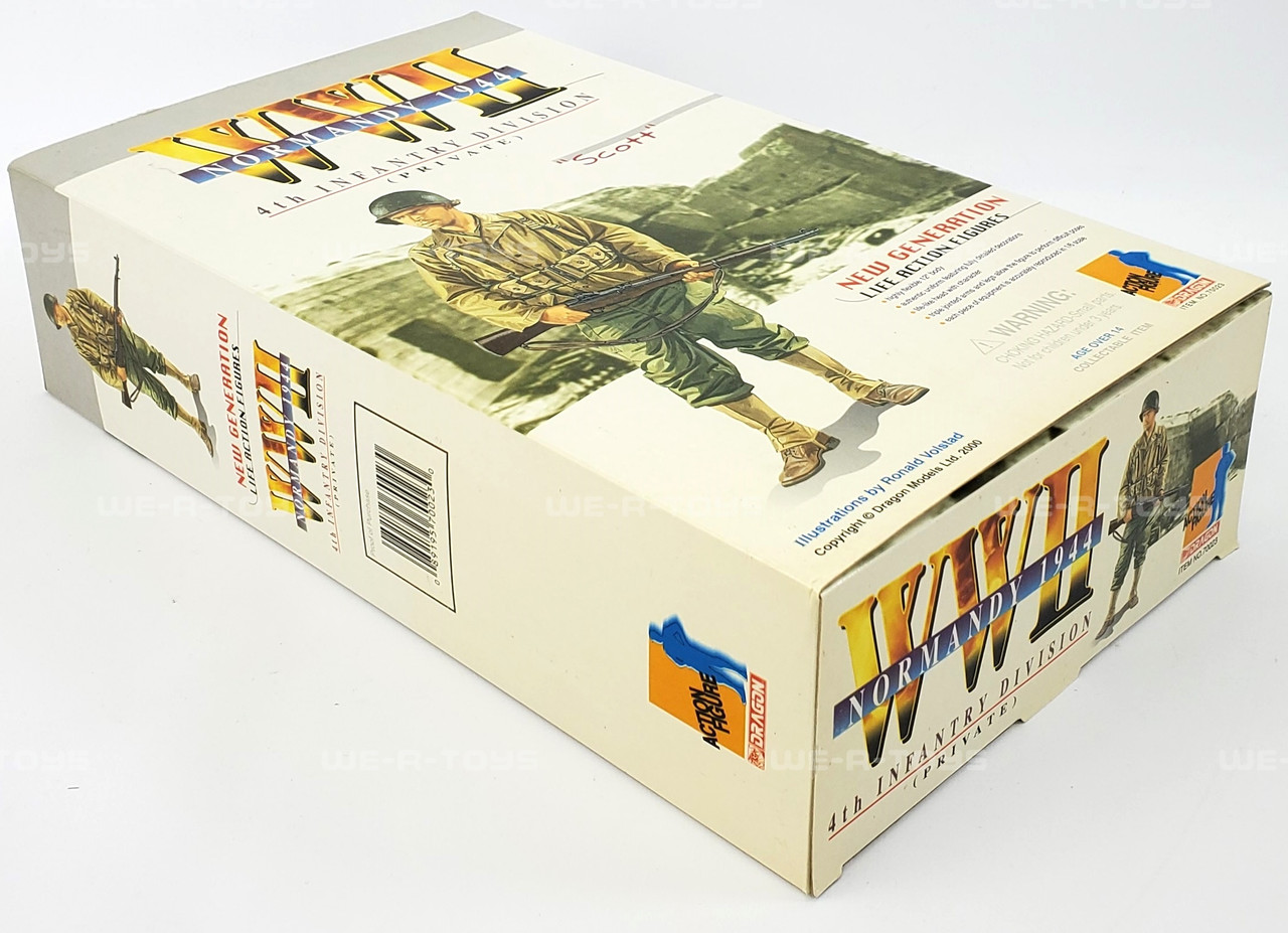 Dragon WWII Normandy 1944 4th Infantry Division Private